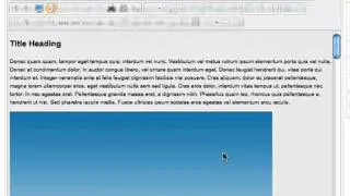 How to work with pictures in the WYSIWYG Editor