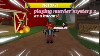 PLYING Murder Mystery 2 As a BACON {murder mystery 2}