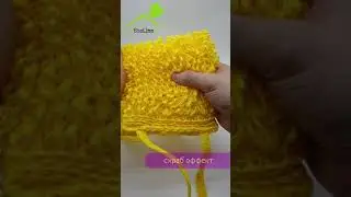 Массажная длинная мочалка для душа и бани "Камелия"