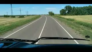 Еду в командировку за полу прицепом.