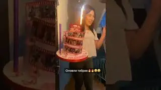 У девушки загорелись волосы на празднике