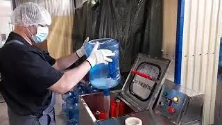 Новая линия розлива воды в Воркуте
