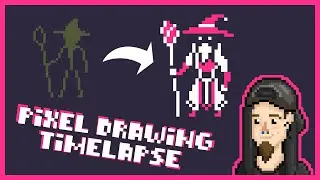 Pixelart MAGE Animation Timelapse #1 [Still Image] (SEPTEMBIT 2021 Challenge)