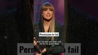 Permission to fail | Taylor Swift