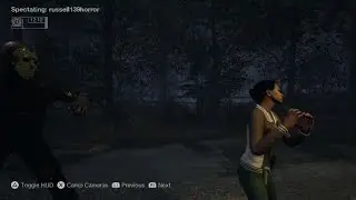 Friday the 13th: The Game Jason doesn't even have to touch you to take a life lol