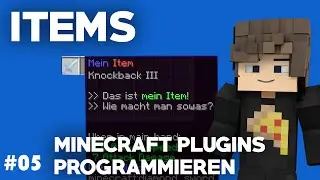 Wie erstelle ich Items? | Minecraft Plugins programmieren für Anfänger #05