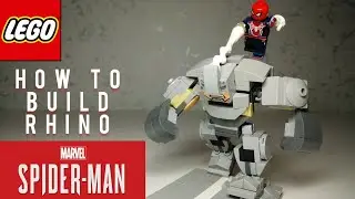 -TUTORIAL-КАК СОБРАТЬ НОСОРОГА ИЗ LEGO-(Spider-Man PS4).