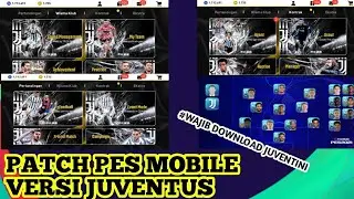KEREN!!PATCH PES MOBILE VERSI JUVENTUS / JUVENTINI!!!