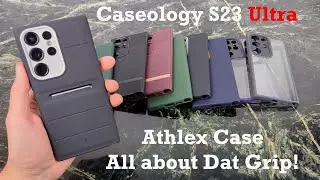 Samsung S23 Ultra Caseology Case Review : BIG GRIP on the Athlex!