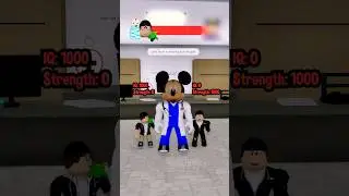 BIRTH TO DEATH OF STRONG DUMMY & WEAK GENIUS TWINS IN ROBLOX! 🎆 #shorts