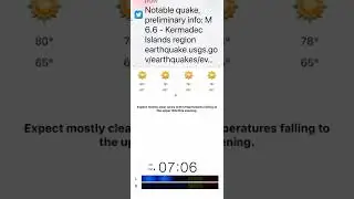 Most powerful earthquake hit 3 times hit 6.6 no tsunami warning wow and lol noaa raido alart