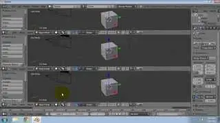 Splitting a window frame in Blender