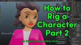 How to Rig a Character in Blender | Part 2 | Using Auto Rig Pro