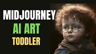 Midjourney- How To Generate INSANE AI Art with Midjourney V4 | Toddler Ai Art
