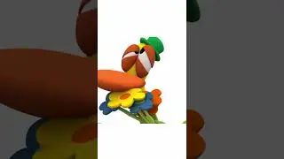 Wow, what a beautiful garden! Pato loves gardening 🌹 | Pocoyo Shorts | #shorts