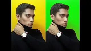 Changer la couleur du fond tres rapidement avec photoshop 2021. C Facile !