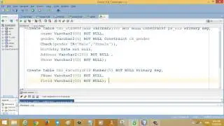 Java - Oracle Tutorial(2) | Create Student Registeration Form Using JTabbedPane