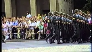 Die letzte Aliierten- Parade 1989 Berlin Part 1.