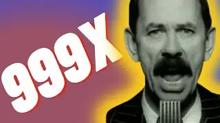 Scatman Ski Ba Bop Ba Dop Bop, but its getting faster | 999x speed up meme