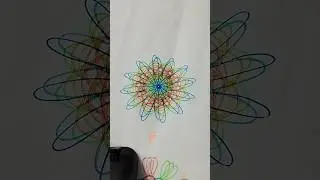 Spirograph design original video relaxing