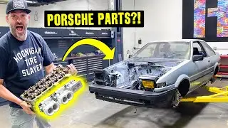 Porsche ITBs on a VW VR6? Scotto's Corolla AE86 gets weirder
