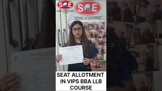 BBA LLB SEAT ALLOTMENT IN VIPS  ADMISSION PROCESS & GUIDANCE #dtu #nsut #soe #dseu #bvp #ggsipu