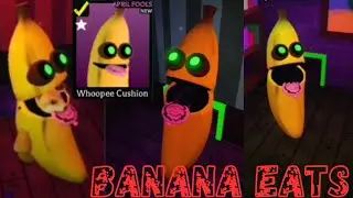 BananaEats Roblox krish3405 | Game-130: Playing With Whoopee Cushion Banana @ Banana Manor😝😉