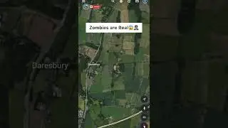 Zombies Are Real😱🧟‍♂️ On Google Earth 