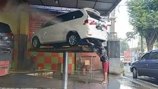 cuci mobil hidrolik / car wash hidrolik