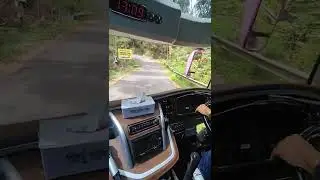 TANJAKAN EKSTRIM ...!!! Jalur Imogiri Jogja, Bus besar selalu gunakan klakson saat nanjak