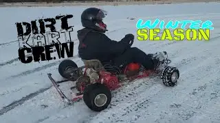 Gokart setup for winter snow and Ice