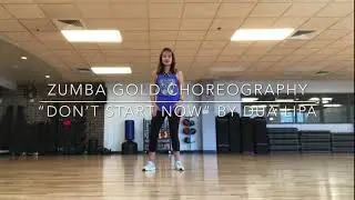 “Don’t Start Now” by Dua Lipa — Zumba Gold Choreography