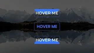 Buttons with Awesome Hover Effects using only HTML & CSS