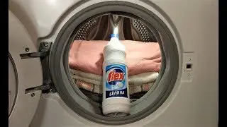 Experiment - Bleach- in a Washing Machine