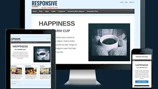 Responsive Free WordPress Theme Review With Download Link