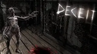 ПОЧЕМУ ОН БЕЖИТ ПРЯМО ЗА МНОЙ! Страшный монстр в игре- Deceit