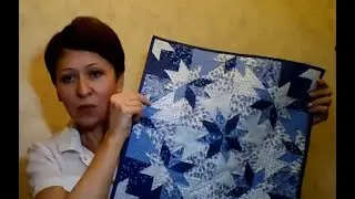 Пэчворк Блок Звезда Охотника Мастер класс  Марина Сохончук