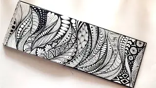 Zentangle art || Zentangle || Doodle art || Zendoodle || Zentangle patterns || Doodle patterns
