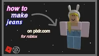 how to make jeans on roblox | easyish