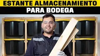 Cómo hacer un estante de almacenamiento para bodega I Taller del especialista