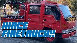 1996 Diesel HiAce Firetruck 4WD Full Review!!