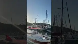 Стоянка для яхт в Турции