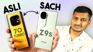 Realme Narzo 70 Turbo vs iQOO Z9s Full Comparison, Camera Test & BGMI Test *Real Test 🥶*