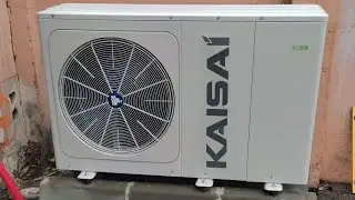 Przygotowanie fundamentu pod pompę ciepła Kaisai 16 Kw