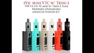 E vic mini with the Tron S tank