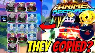 *Insane* Anime Defenders Situation.. Copied Anime Vanguards??!?