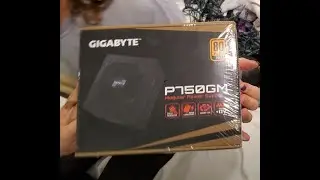 Unboxing the Gigabyte P750GM Fully Modular Power supply