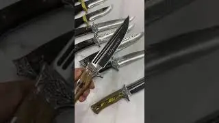 Нож с гравировкой