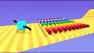 Escape from Draw Climber🖍 Marble Race