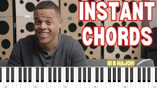 Learn Piano chords, Runs and licks in B major!